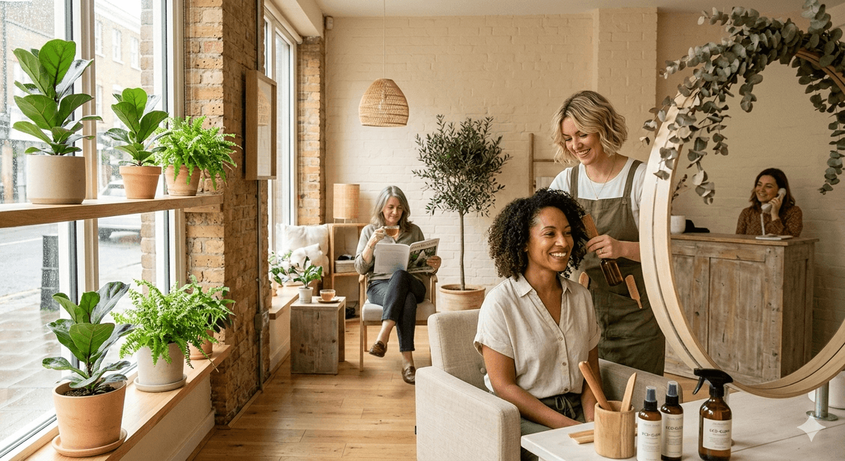 صاحبة الصالون التي توقفت عن فعل كل شيء يدوياً