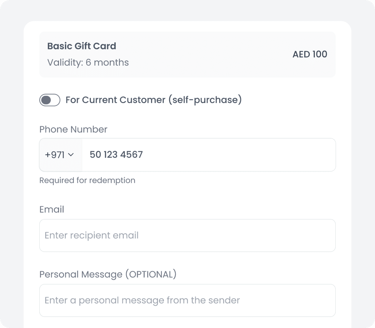 تجربة تقديم هدايا مخصصة