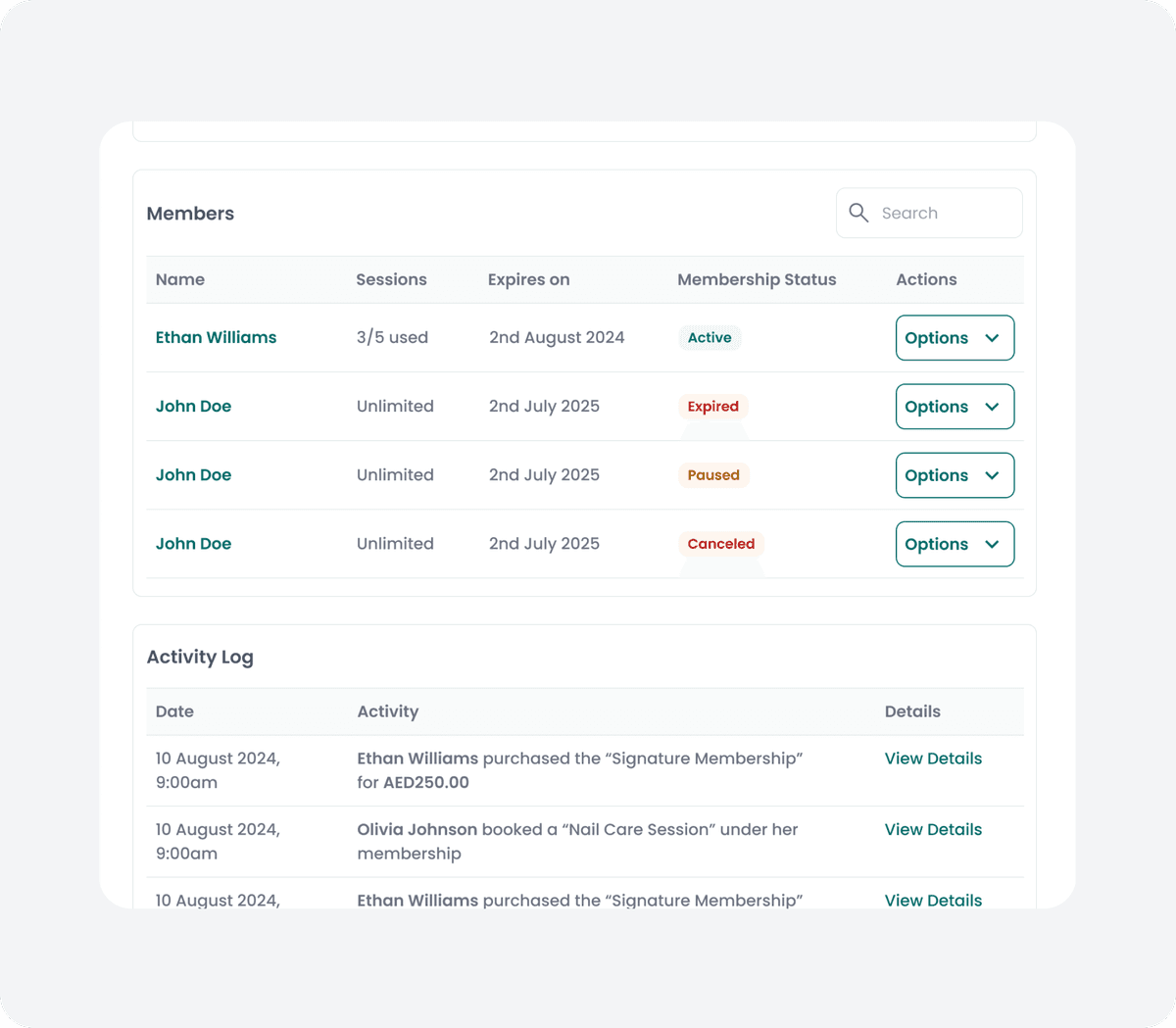 Easy Member Management