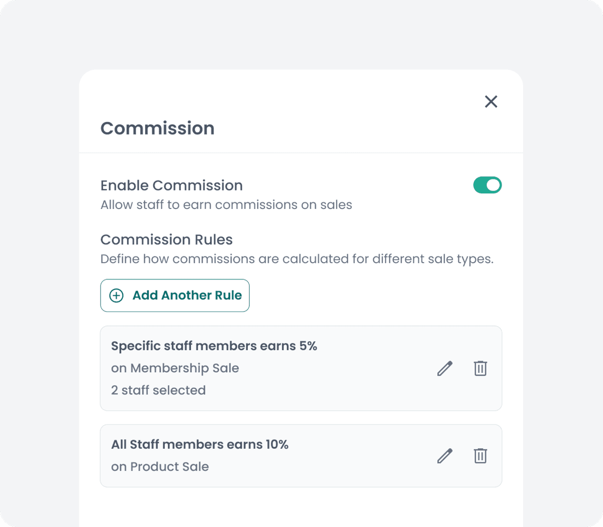 Integrated Commission Structure