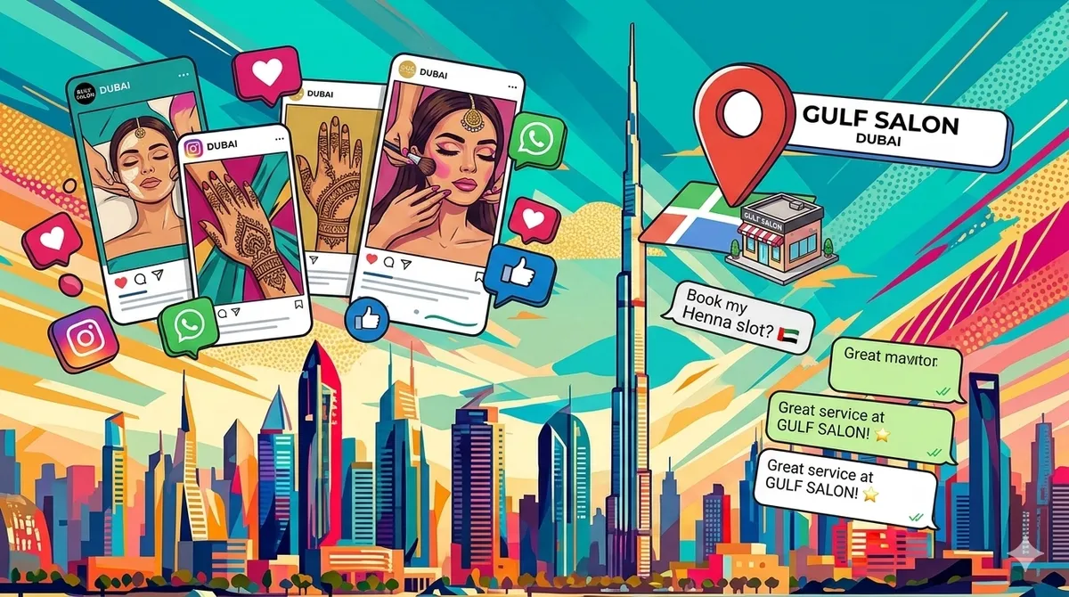 تسويق الصالون في الخليج: ما ينجح فعلاً