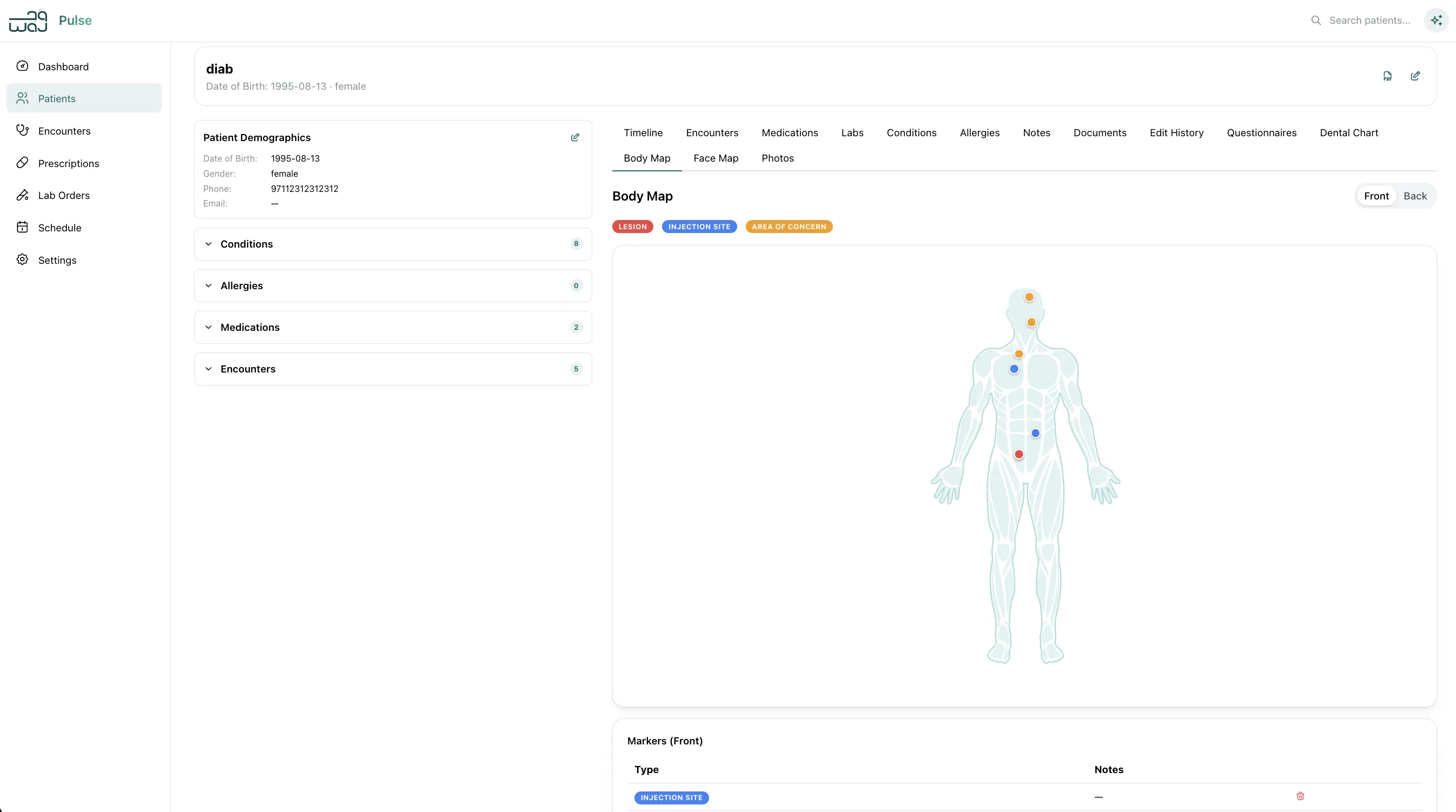 Body Map Tool