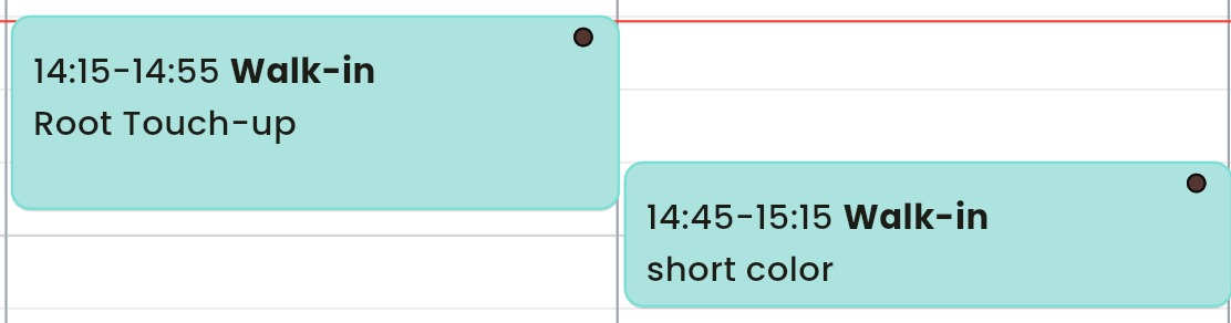 Calendar and bookings get used to the calendar view screenshot