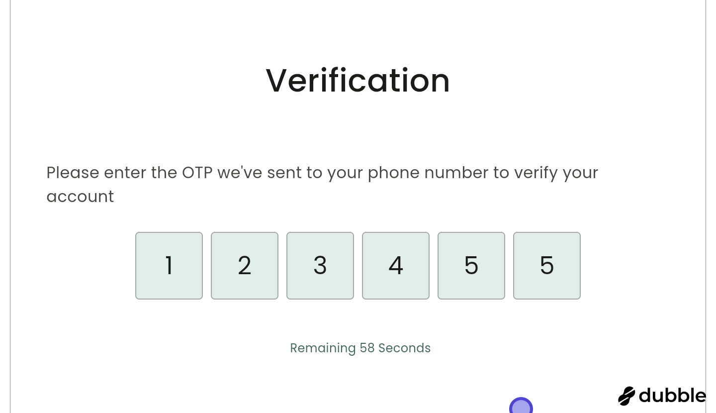 Getting started onboarding your business screenshot