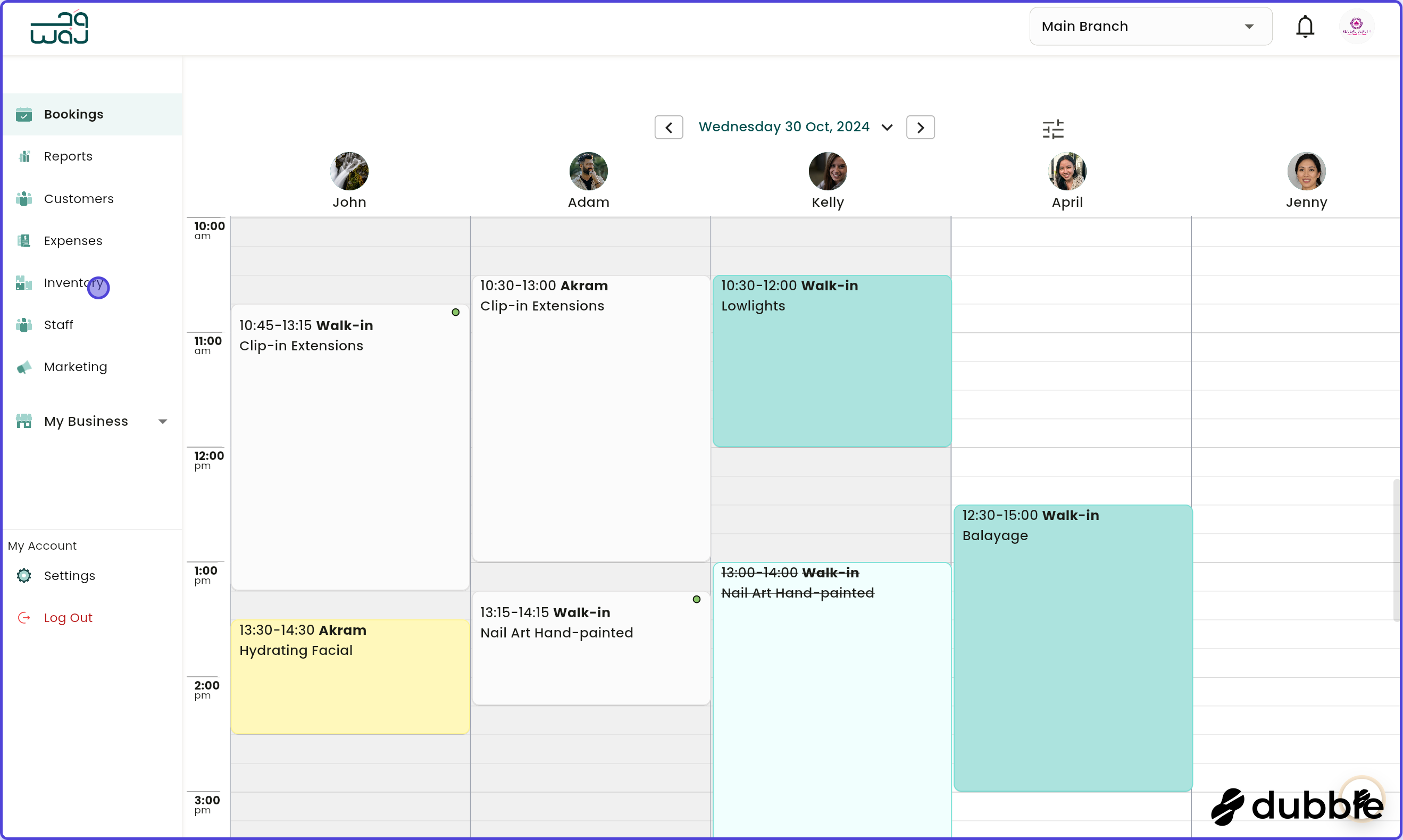 Inventory screenshot