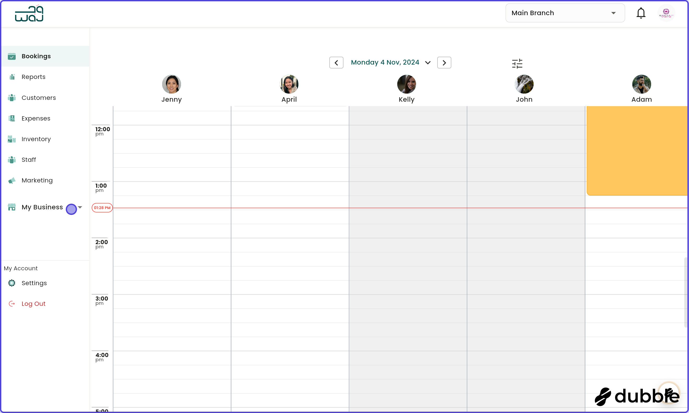 Online profile screenshot